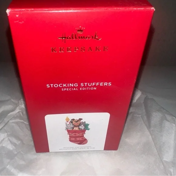 Hallmark 2021 Stocking Stuffers Special Edition Keepsake Ornament Red - Picture 6 of 9